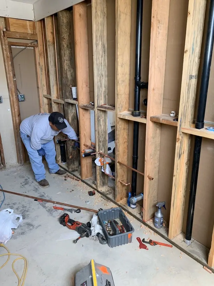 Commercial rough-in plumbing for Commercial Plumbing in Lake Hamilton